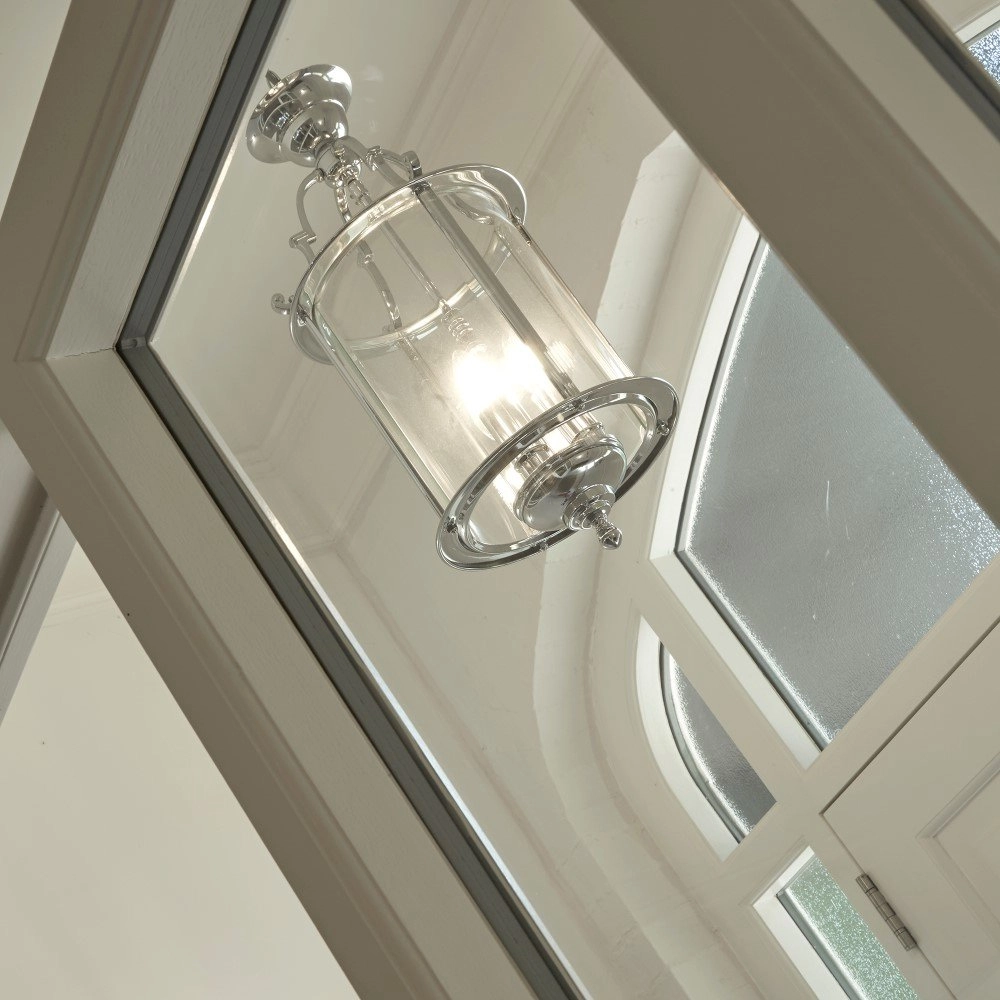 Chrome Lantern Lanterns Ø 25cm Searchlight 5013874319951