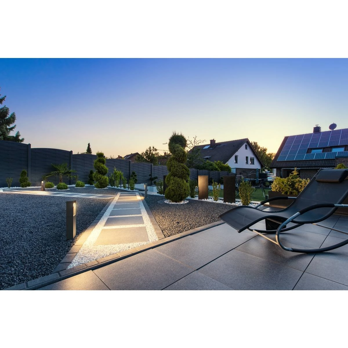 Path lighting Eskina 45cm orientable anthracite SLV 4024163248990