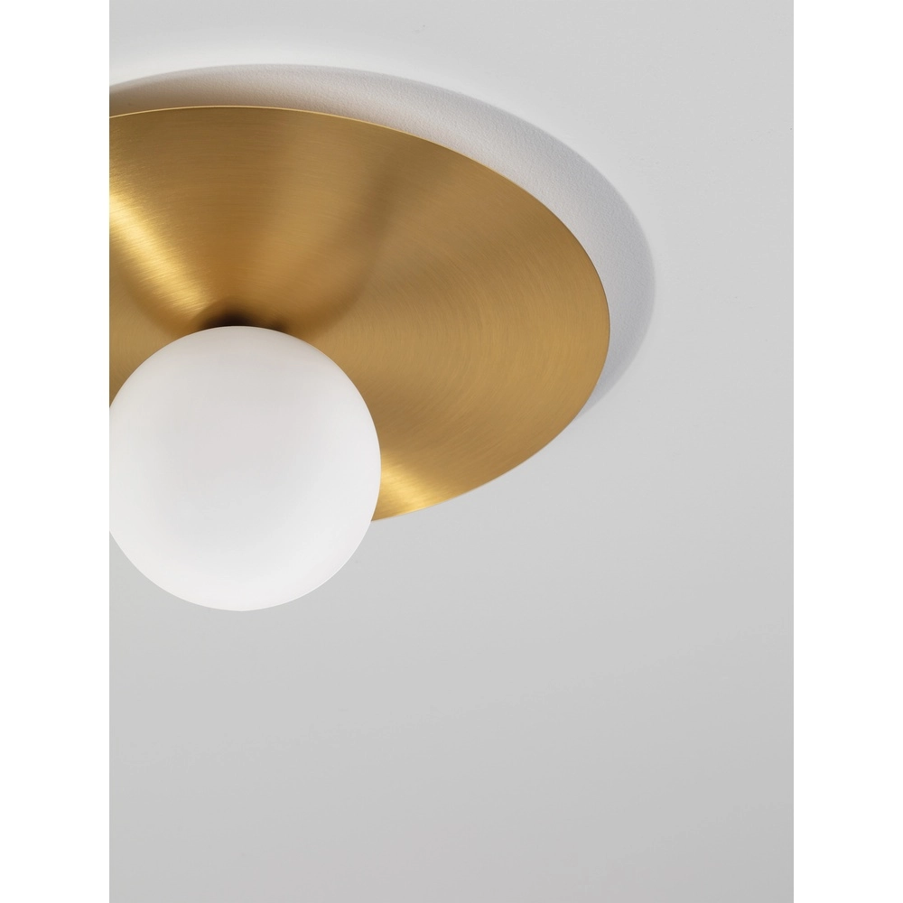 Ceiling lamp Indigo gold Ø 40cm Lyora 5212017436160