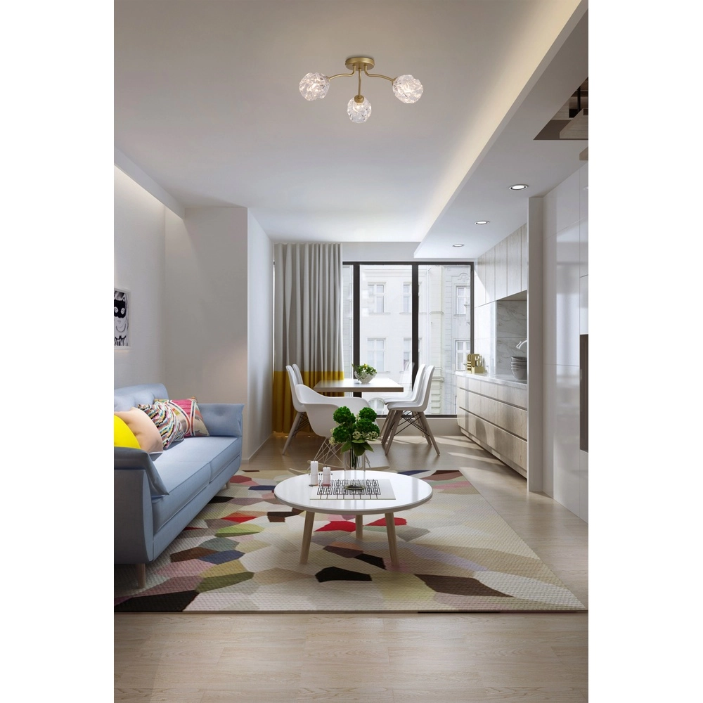 Ceiling lamp Astral Gold 3-light Searchlight 5053423304069