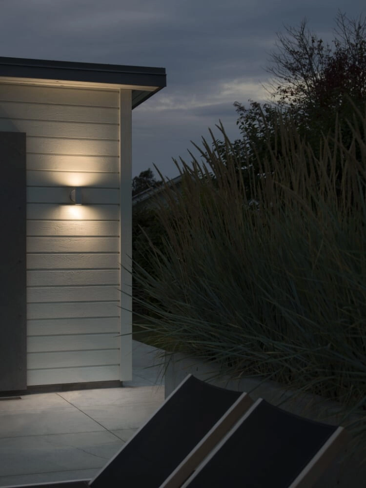 Wall spotlight Modena white 2-light KonstSmide 7318307535259