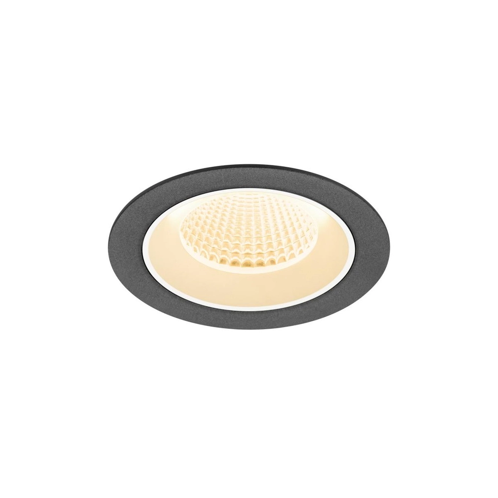Recessed spotlight Numinos M black/white 2700K - 40deg