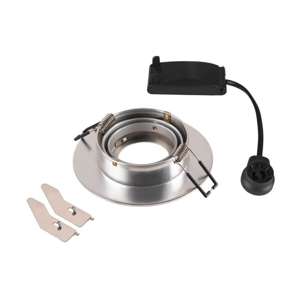 Recessed spotlight New Tria 75 XL round - aluminium - GU10 SLV 4024163280556