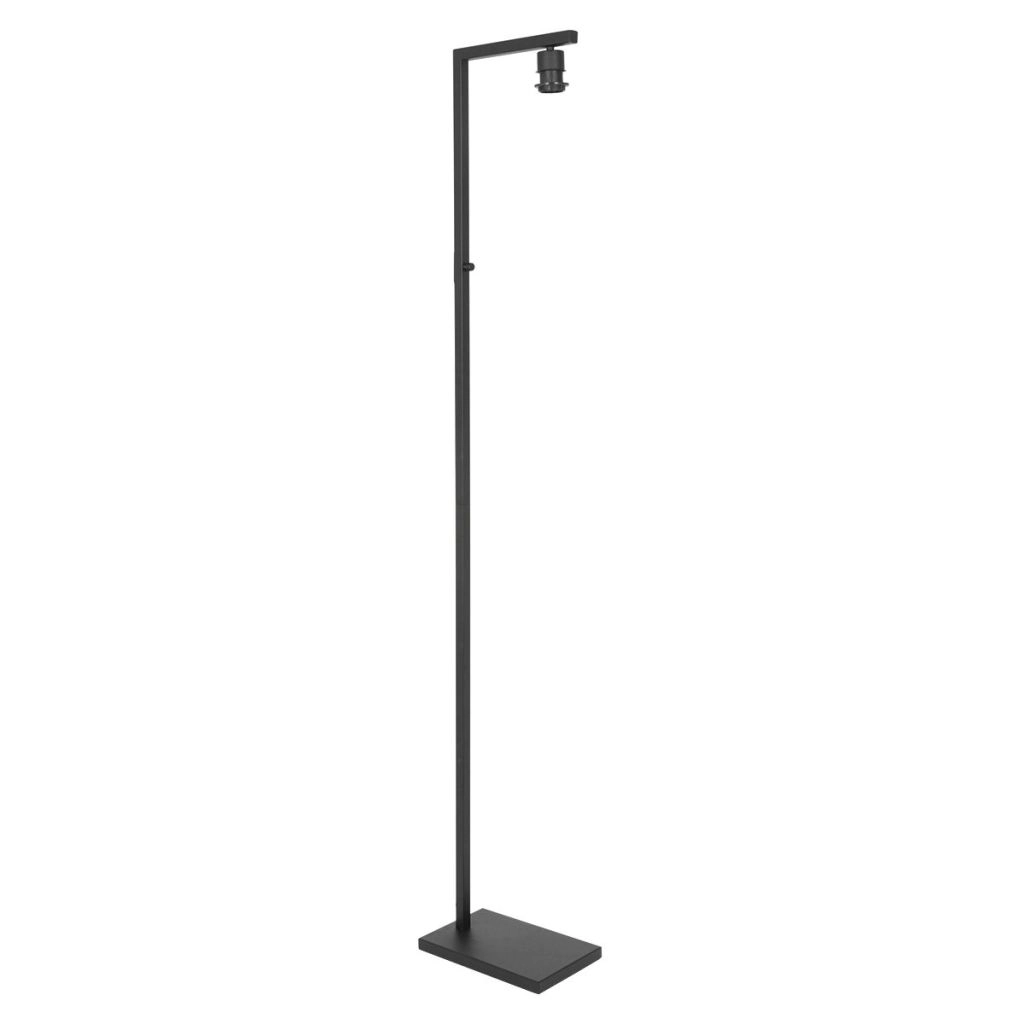 Black floor lamp Stang with cork cap Ø30cm Steinhauer 8712746180619