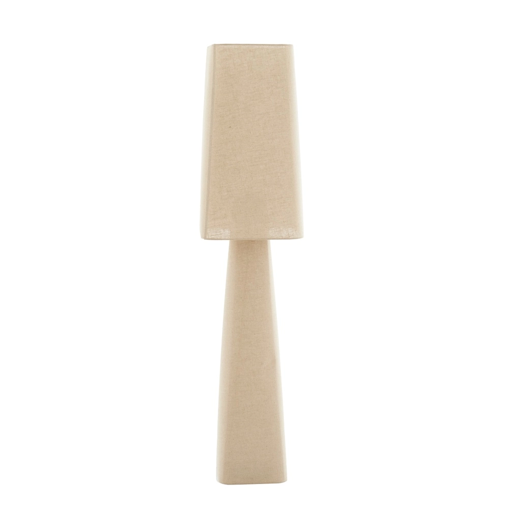 Linen floor lamp Mikko 176cm - natural