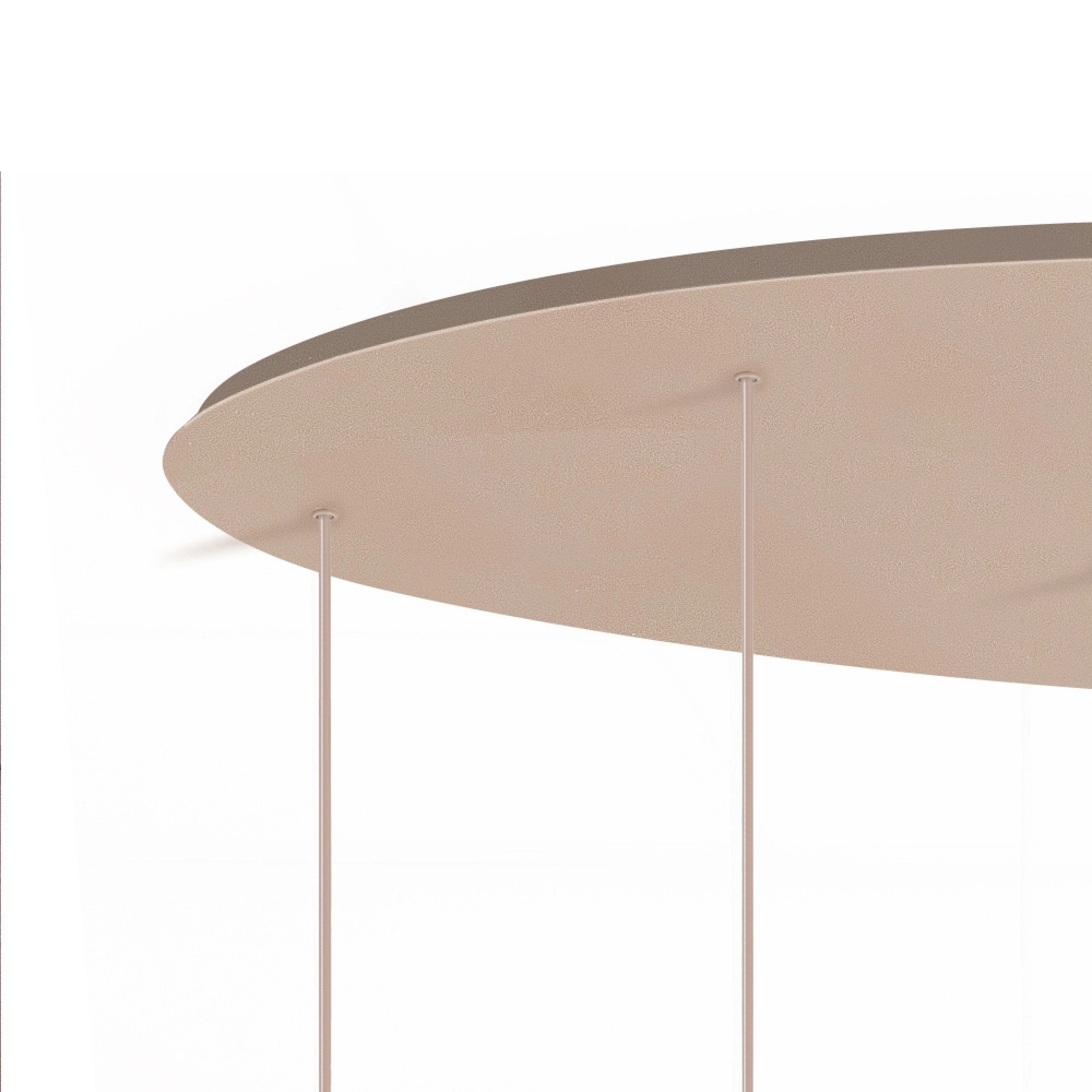 Design pendant lamp Locarno 8-light sand brown Highlight 8718379051272