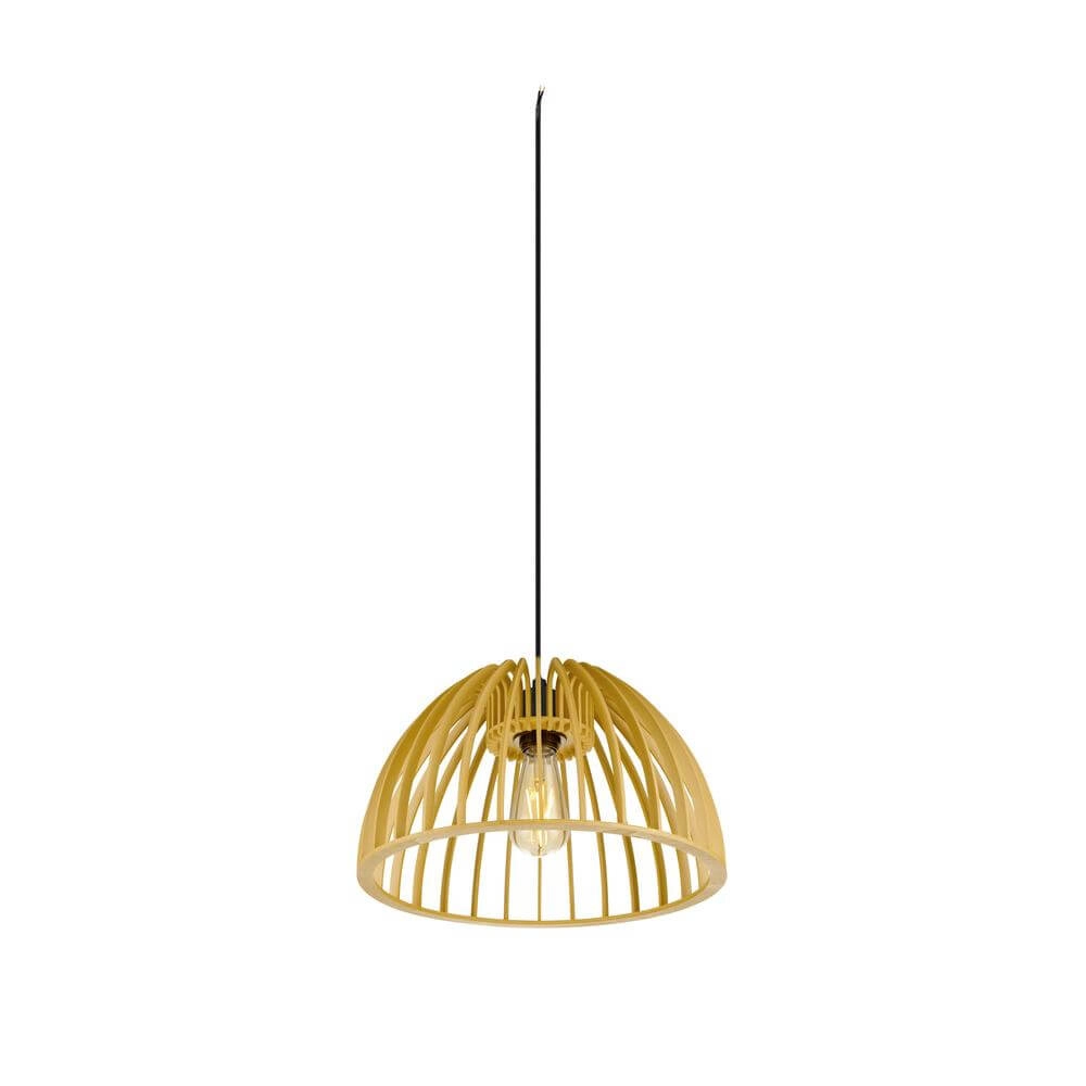 Pendant lamp Wud PD semi-circular Ø 38cm