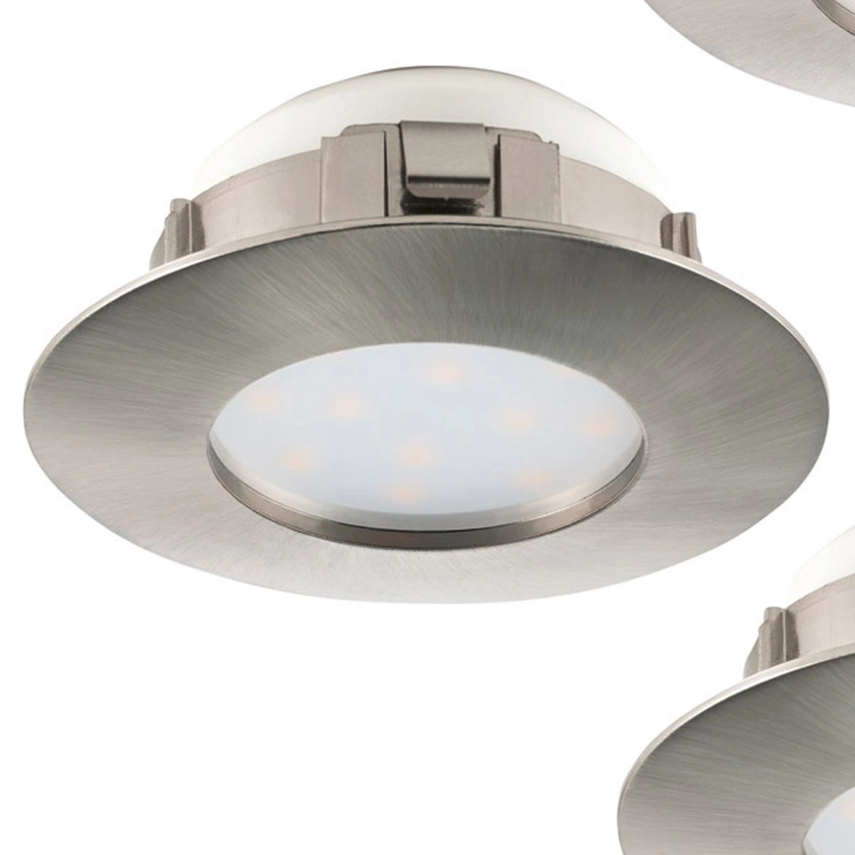 LED spot Pineda (3) 3x6w - 3000K - 7.8cm nickel Eglo 9002759958237