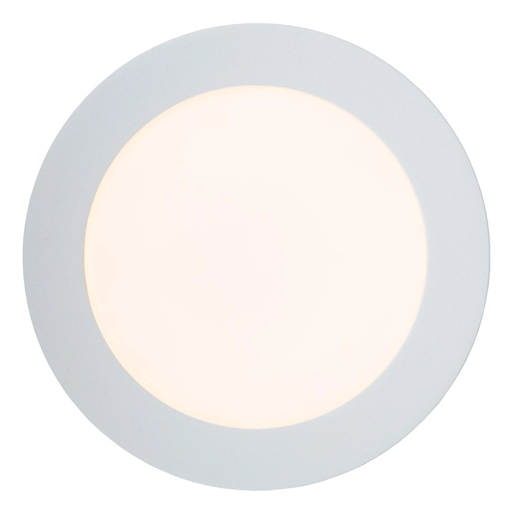 Ceiling light Brice-Led Ø 18cm - IP44 white Lucide 5411212281296