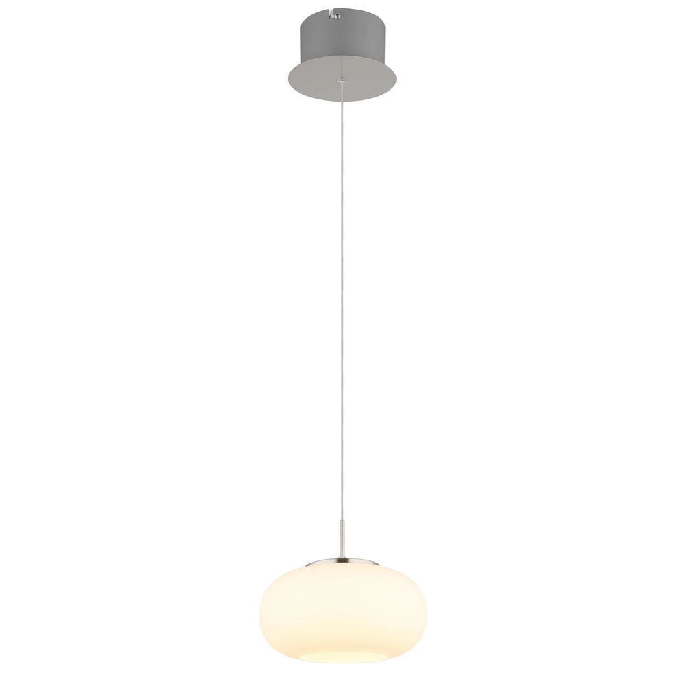 Design pendant lamp Quintara Single nickel