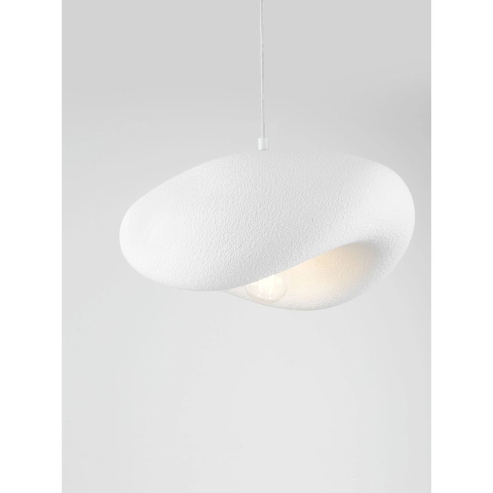 Modern pendant lamp Bambel white Lyora 5212017495785