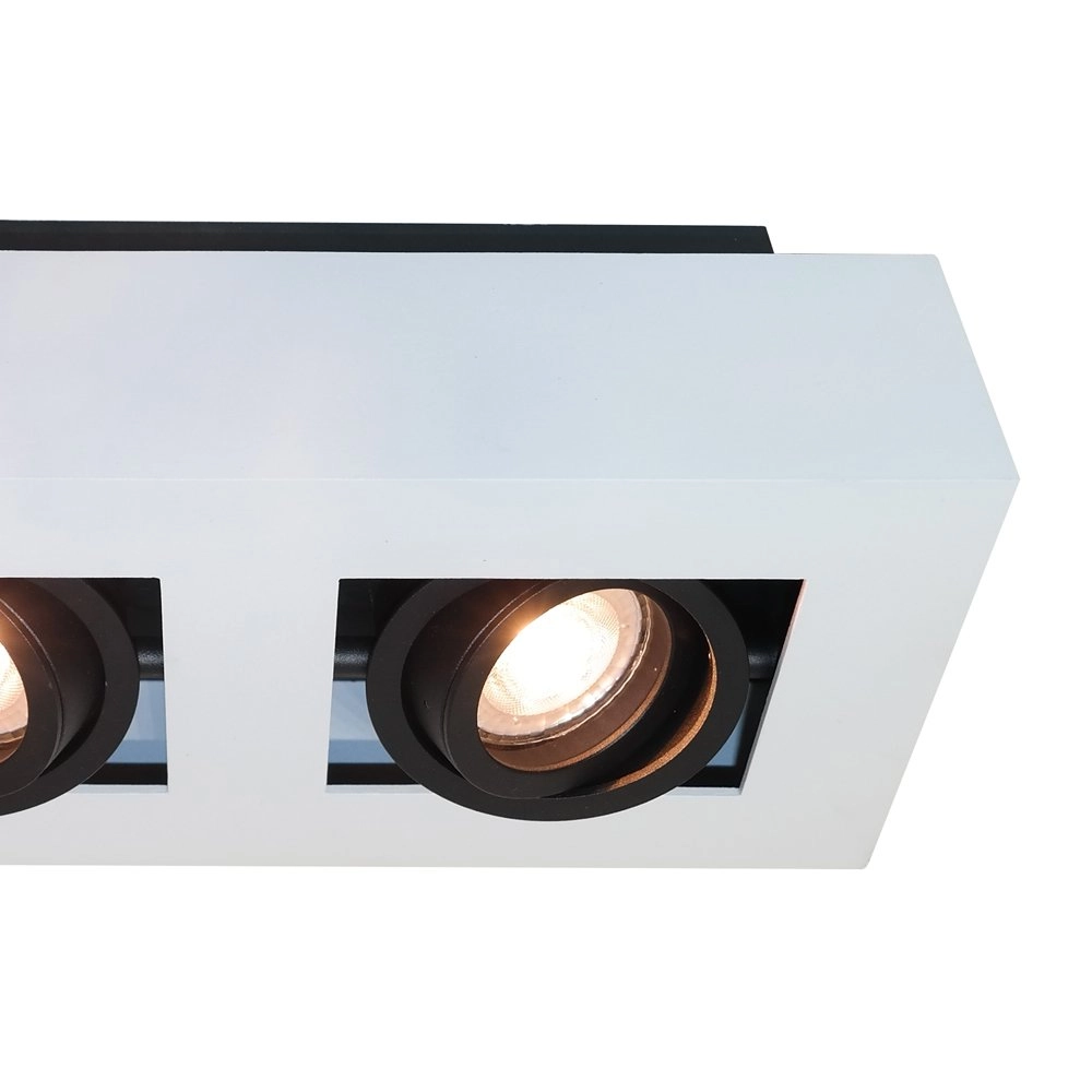 Double surface-mounted spot Bosco White Artdelight 8719831736416