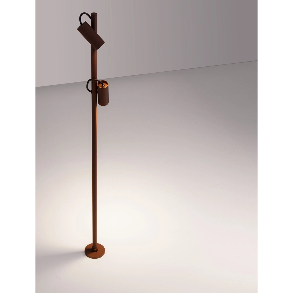 Garden lamp Darma Rusty brown double Lyora 5212017472540