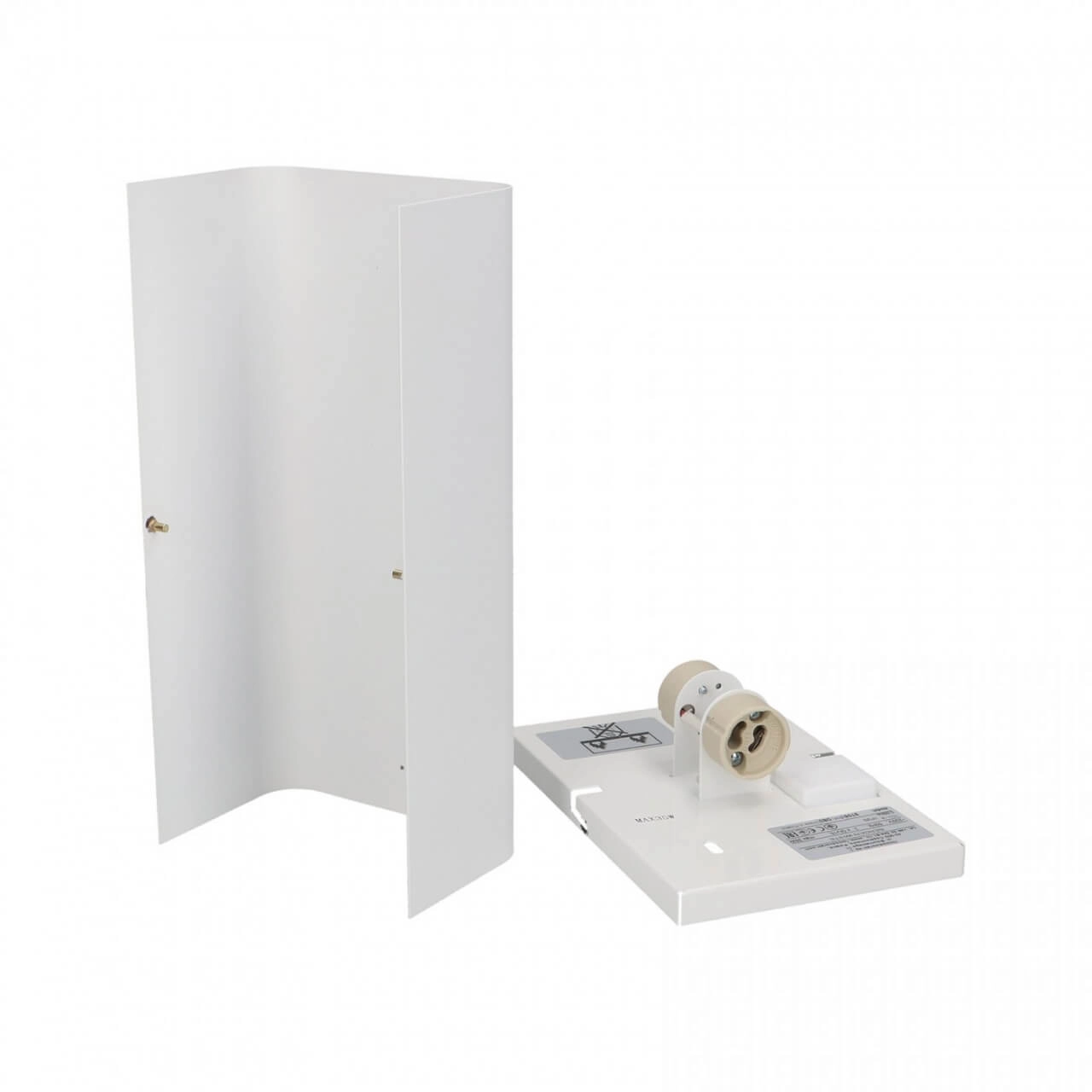 White up- & downlighter Bergen Lyora 5903139970693