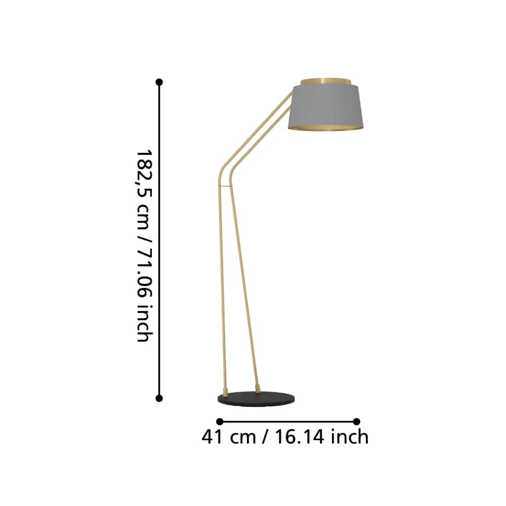 Chic floor lamp Almerimar Stars of Light 9008606243044