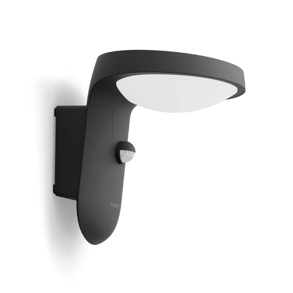 Wall lamp Rosemarie Solar anthracite Philips 8719514476912