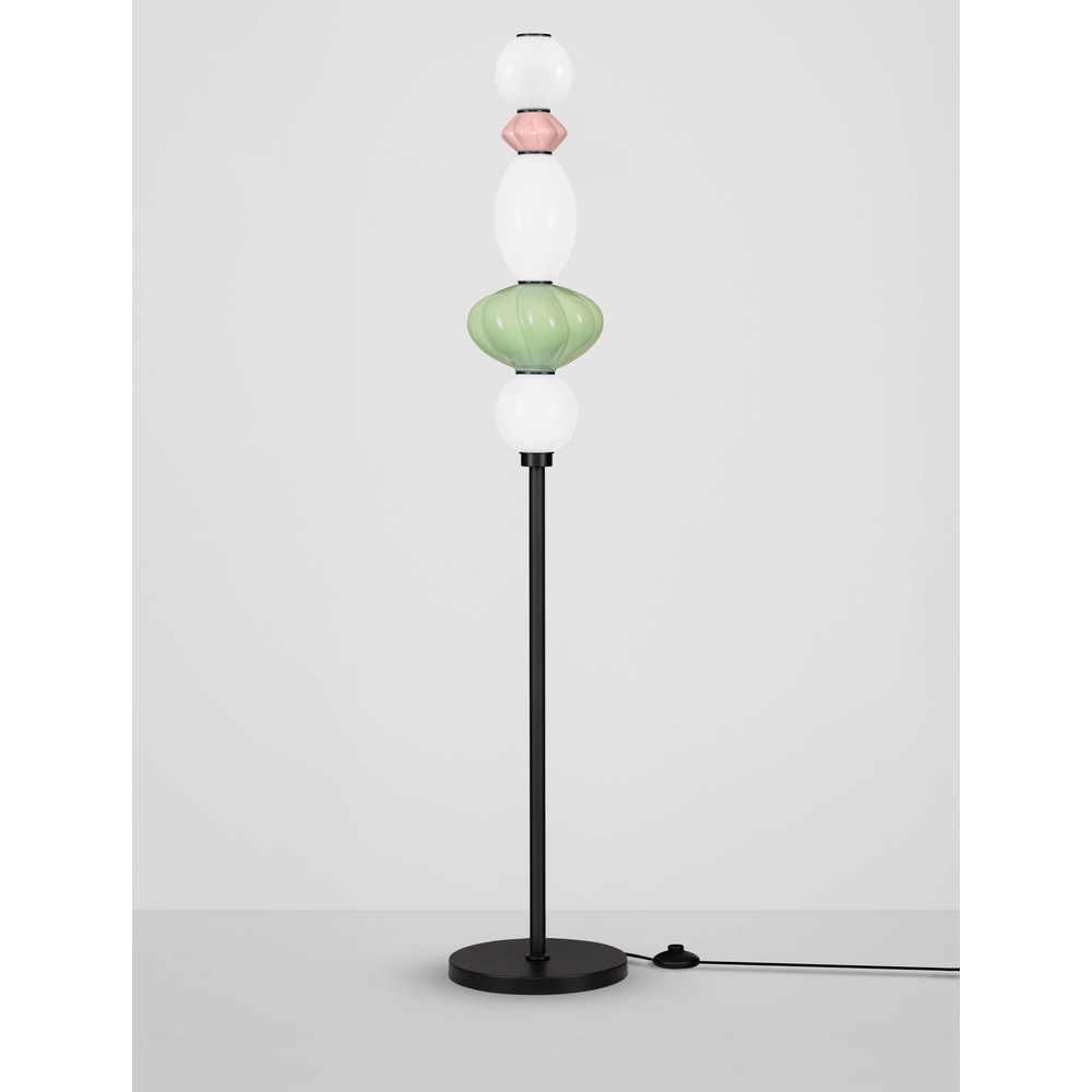 Floor lamp Oneta white - pink - green Lyora 5212017473967