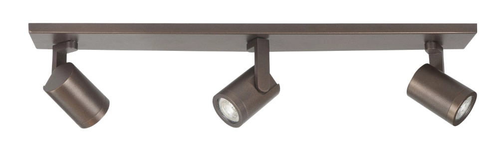 3-light surface-mounted spotlight Halo choco - GU10