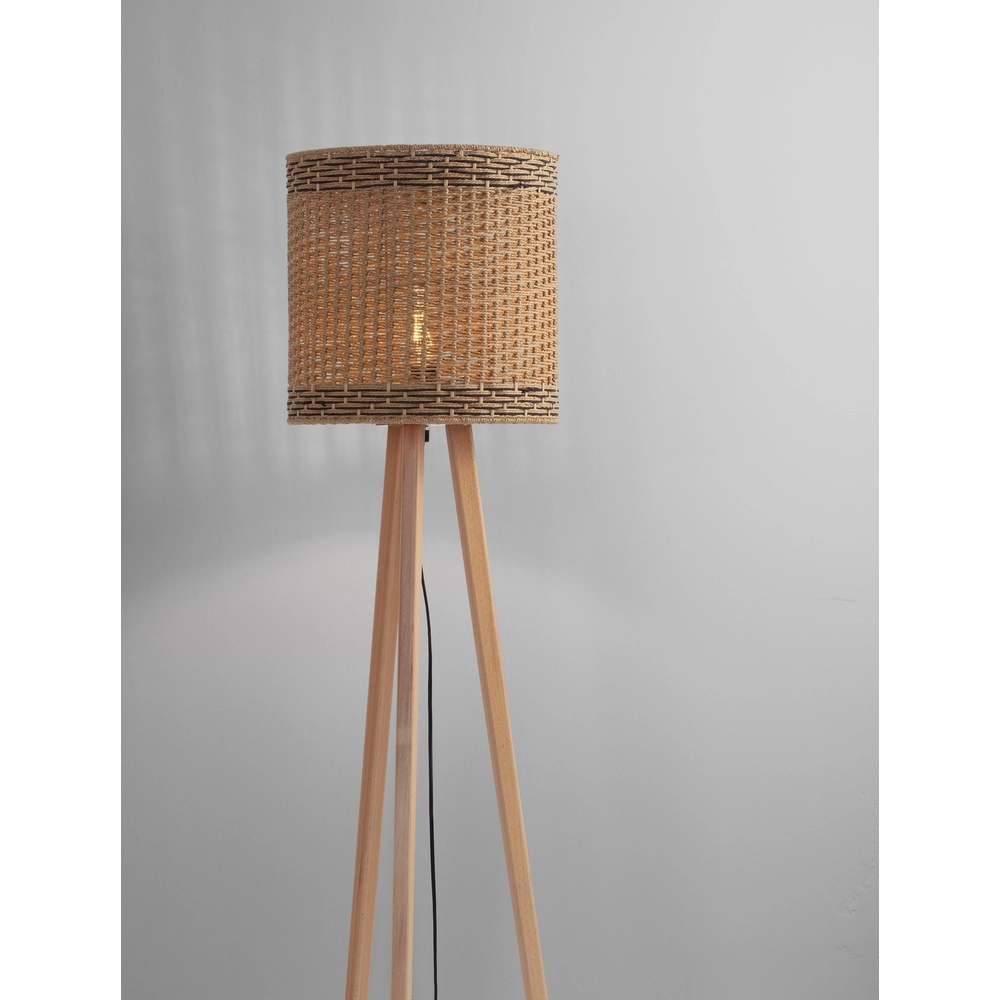 Floor lamp Plette Rattan Lyora 5212017453006