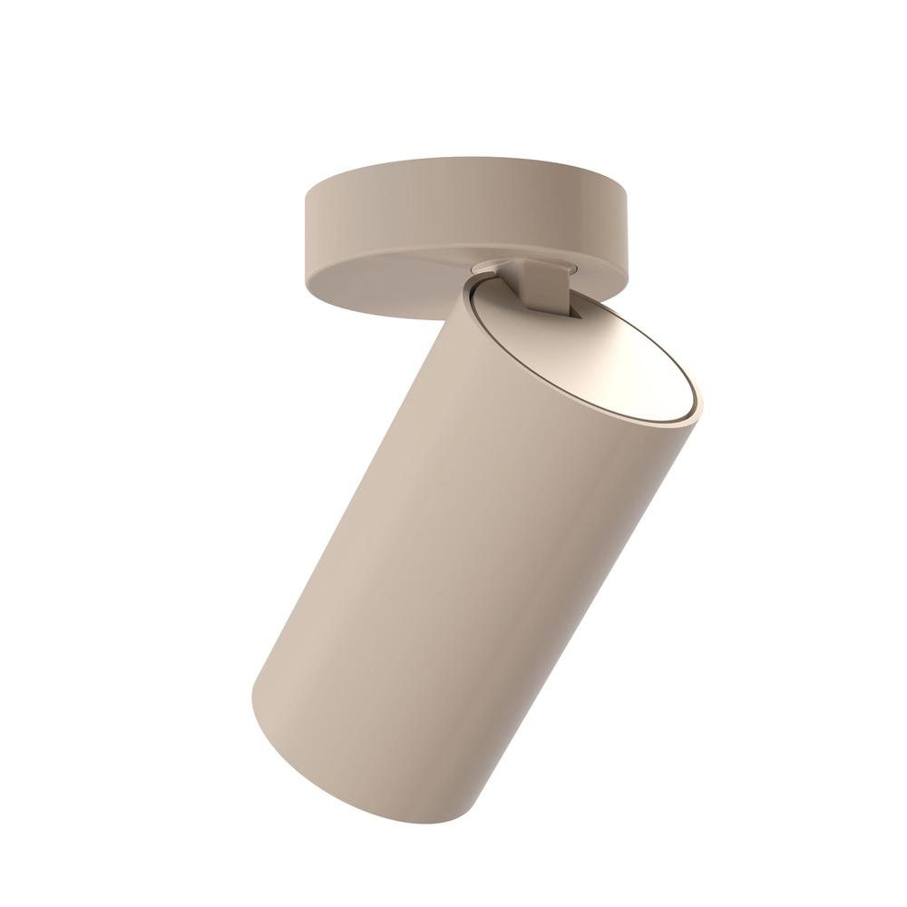 Surface-mounted spot Mono round sand brown Lyora 5903139125345