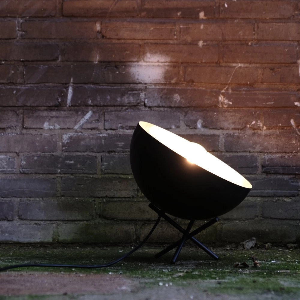 Floor lamp Industria 30 Uplighter gunmetal with silver Masterlight 8718121141770