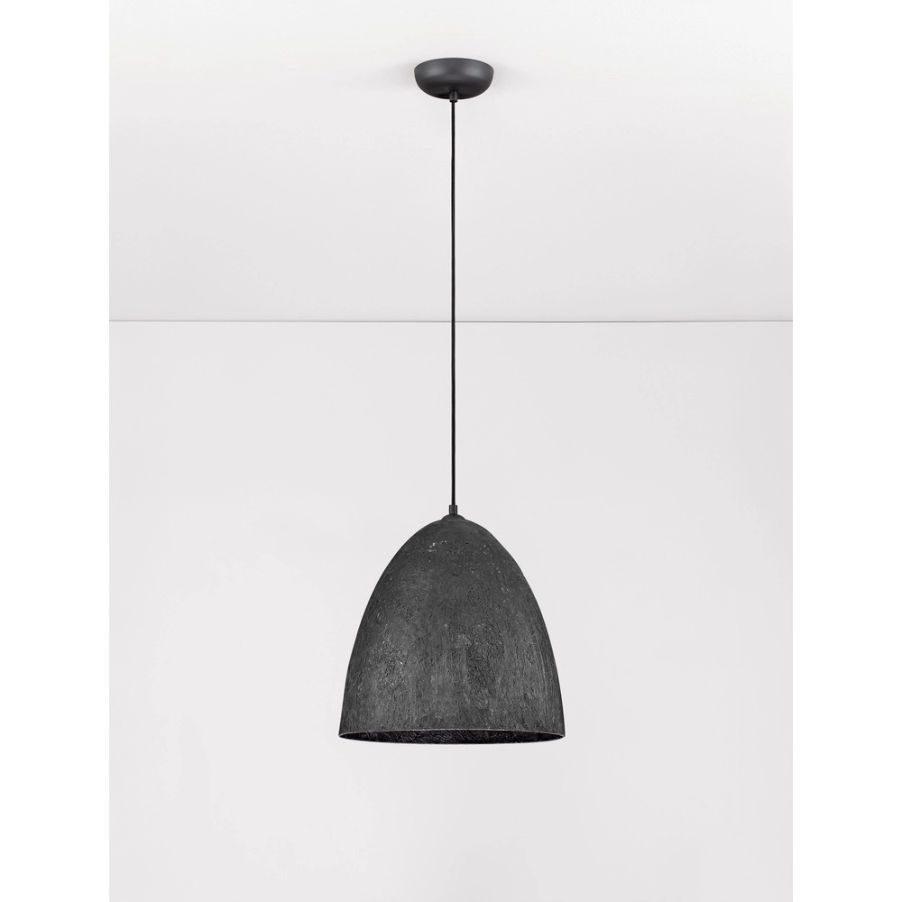 Pendant lamp Solis black Ø 36cm Lyora 5212017477828