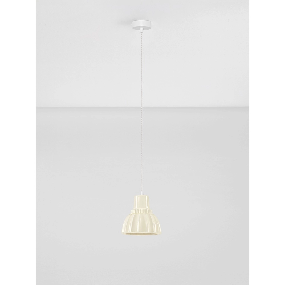 Pendant lamp Picco white with cream Lyora 5212017495402