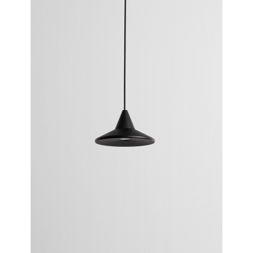 Pendant lamp Dro sleek design black Lyora 5212017445339