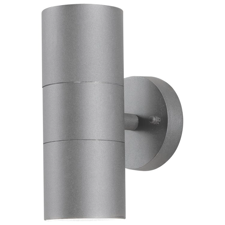 Wall spot Modena Up - Down 2-light 19cm gray