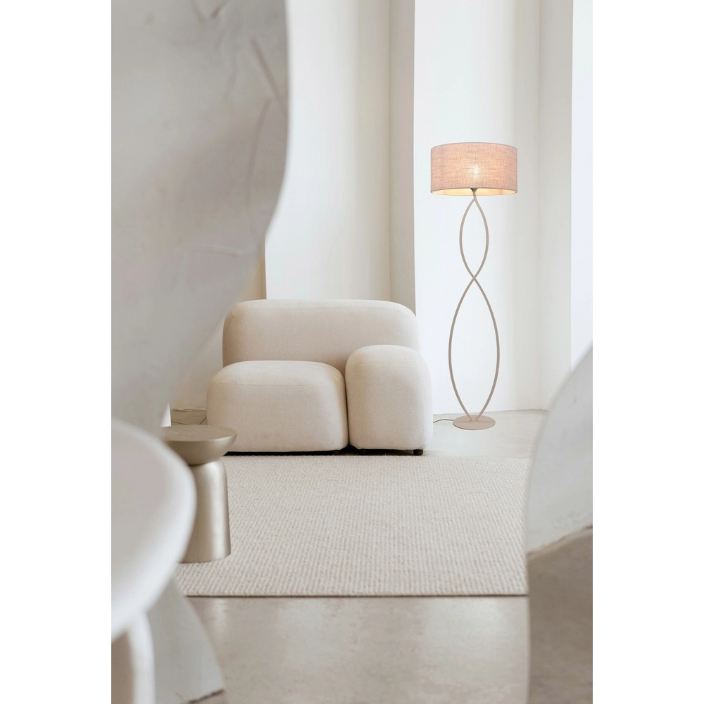 Floor lamp Terry Duno beige terra Masterlight 8718121436999