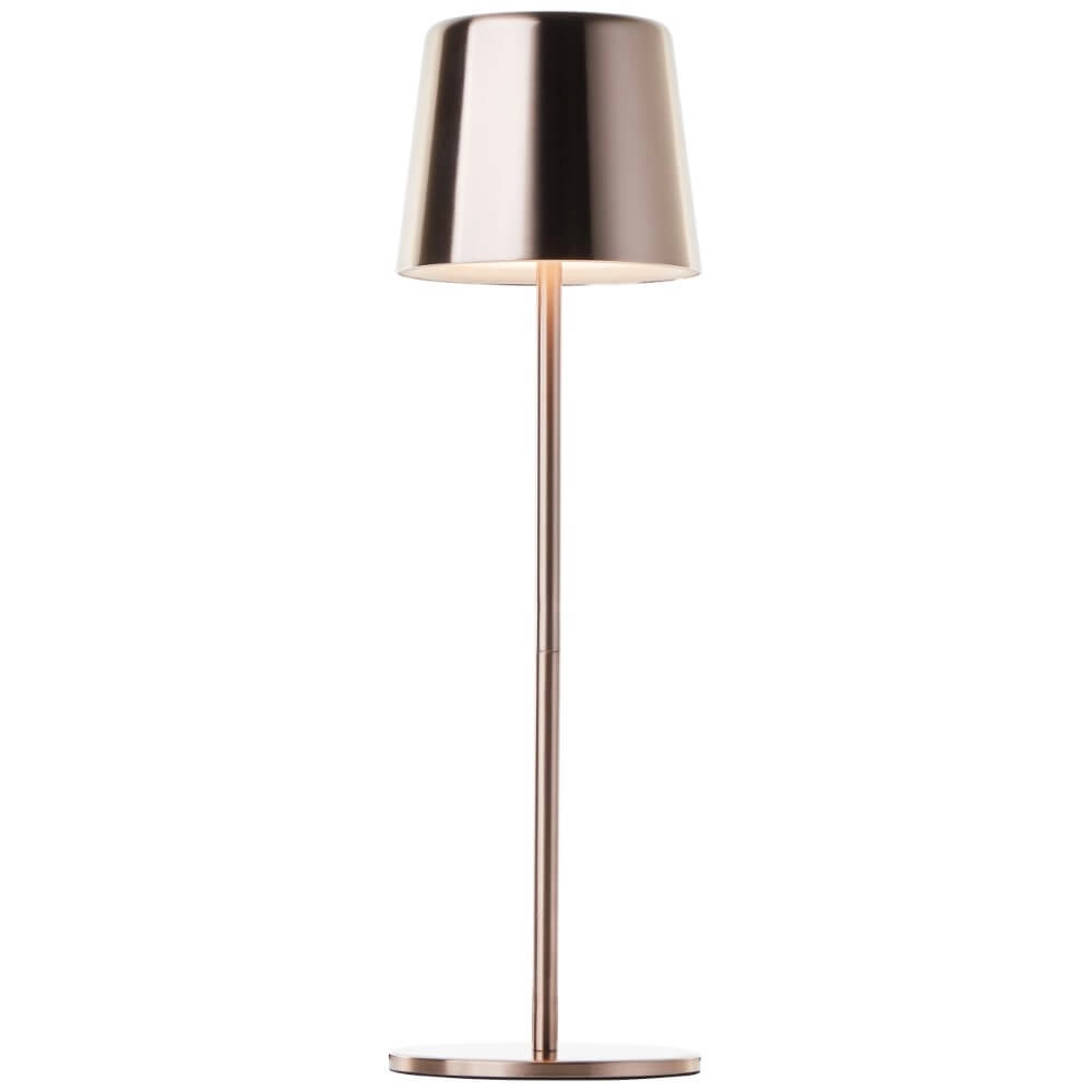 Rechargeable table lamp Xaana copper Brilliant 4004353441448