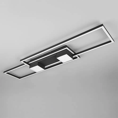 Led ceiling light 100x28 Albany black Trio 4017807610291