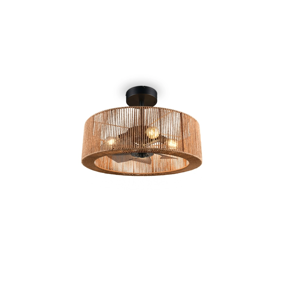 Rattan fan Smillum Ø 61cm Trio 4017807688139