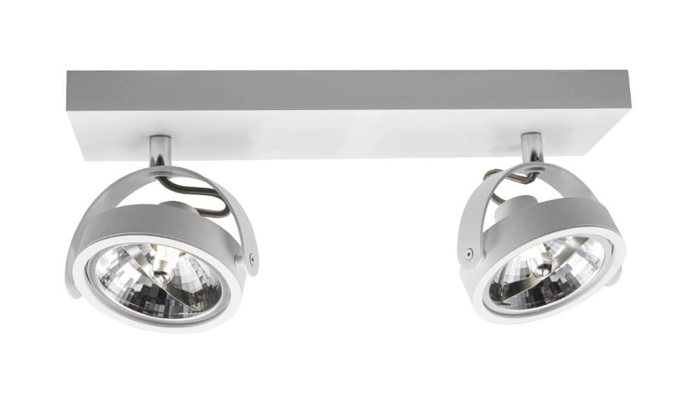 Surface-mounted spotlight Wajer double white