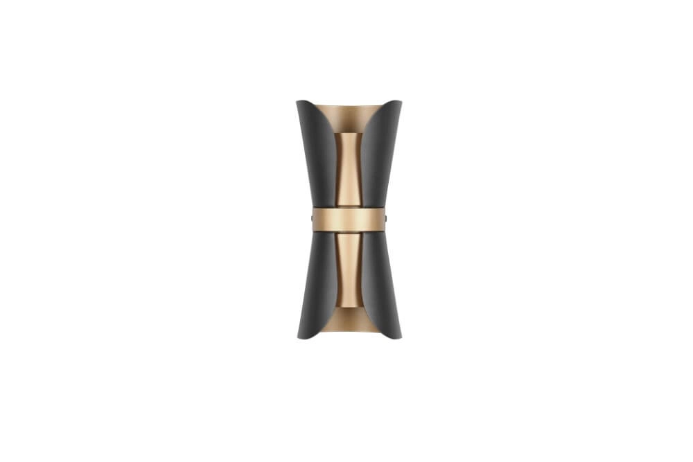 Design wall spot Coat Black - Up & Down Trio 4017807613025