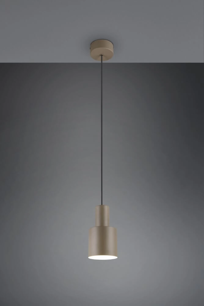 Taupe pendant Agudo Ø 12cm