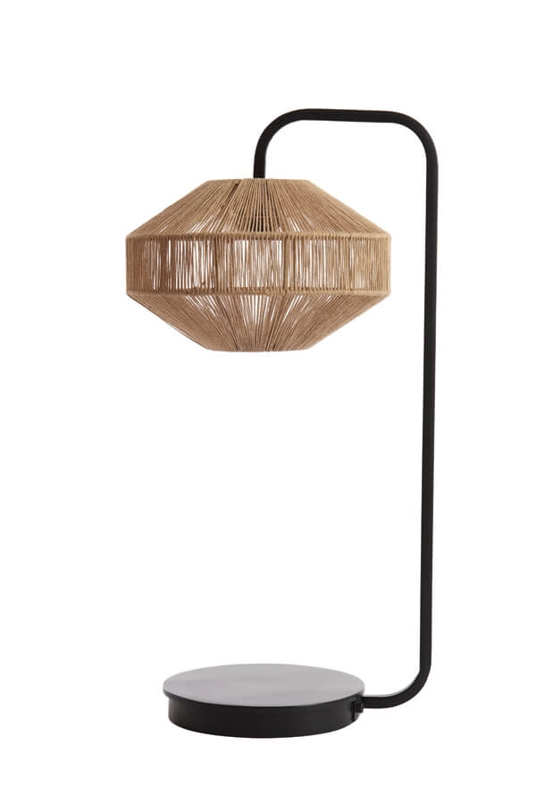Rattan table lamp Lyra Ø 26cm Light & Living 8717807681579