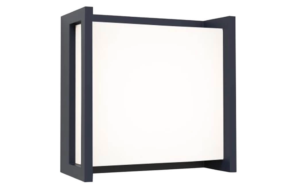 Design wall lamp Qubo anthracite