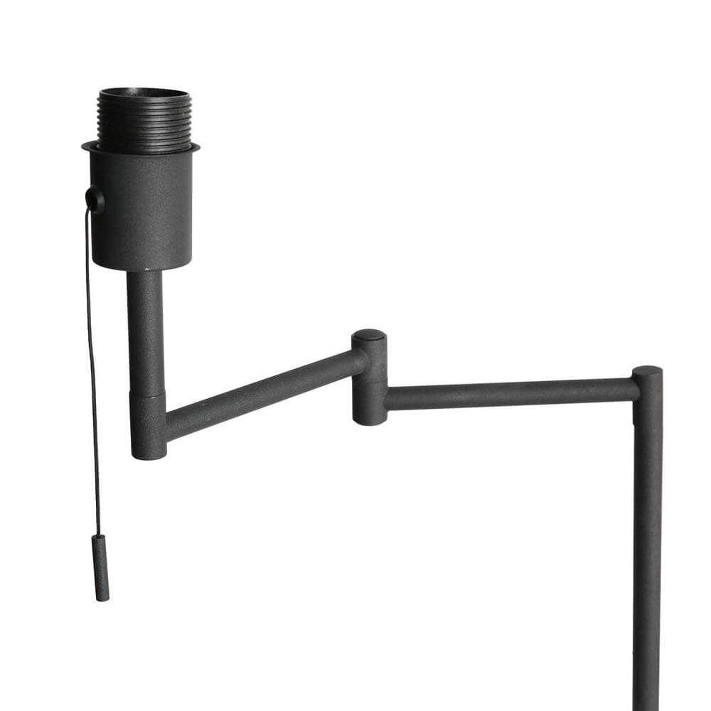Floor lamp Bella black with golden hood Steinhauer 8712746174618