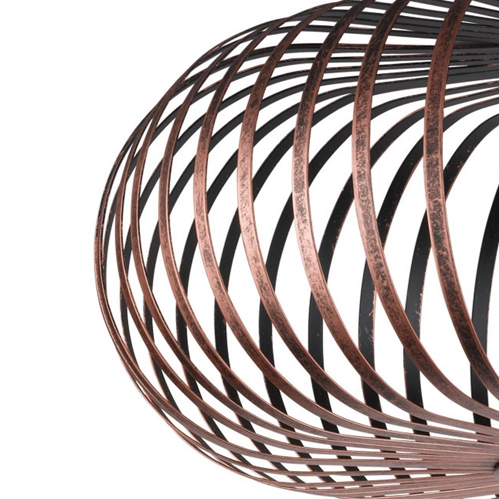 Ceiling light Johann copper brown Trio 4017807356823