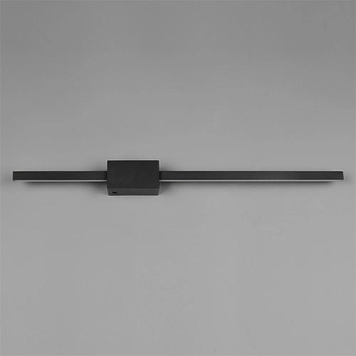 Modern wall lamp Cassino black 70.5cm Trio 4017807683226