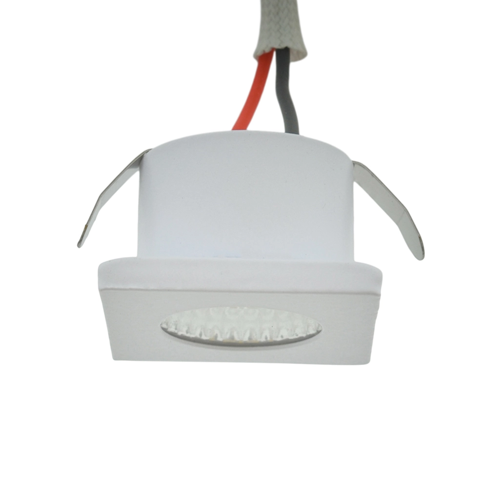 Square recessed spotlight Forte Mini white Lyora 8716803509535