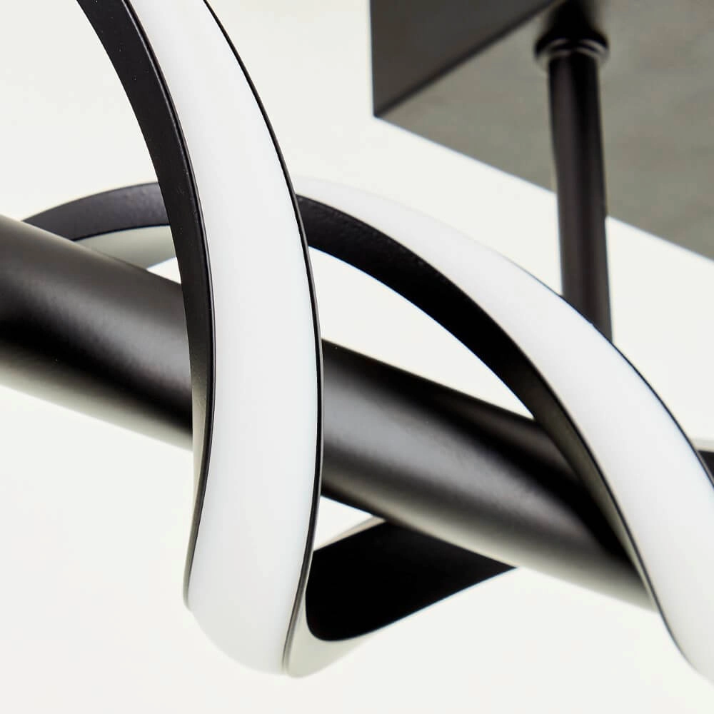 Black design ceiling lamp Amalie S Brilliant 4004353411717