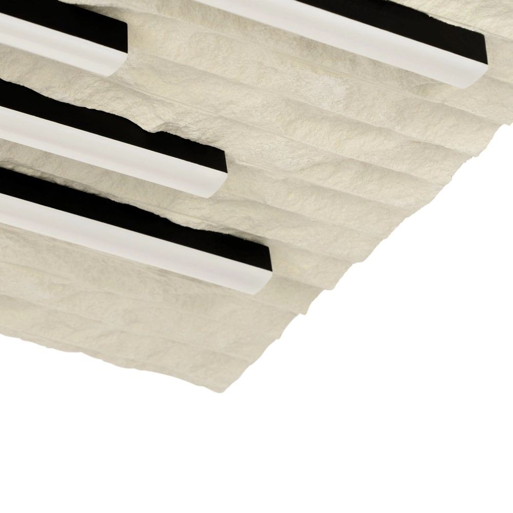 Ceiling lamp Campomarino sand brown 60cm