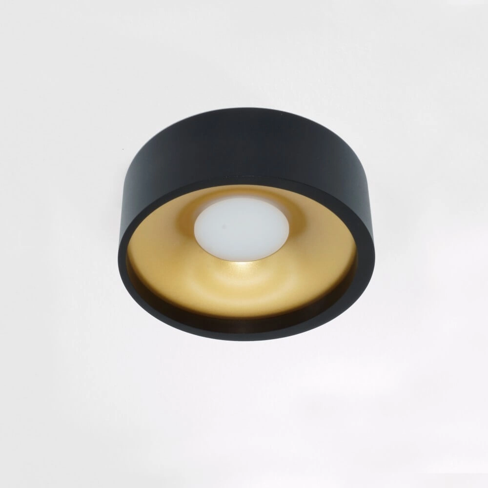 Led ceiling spot Orlando black gold