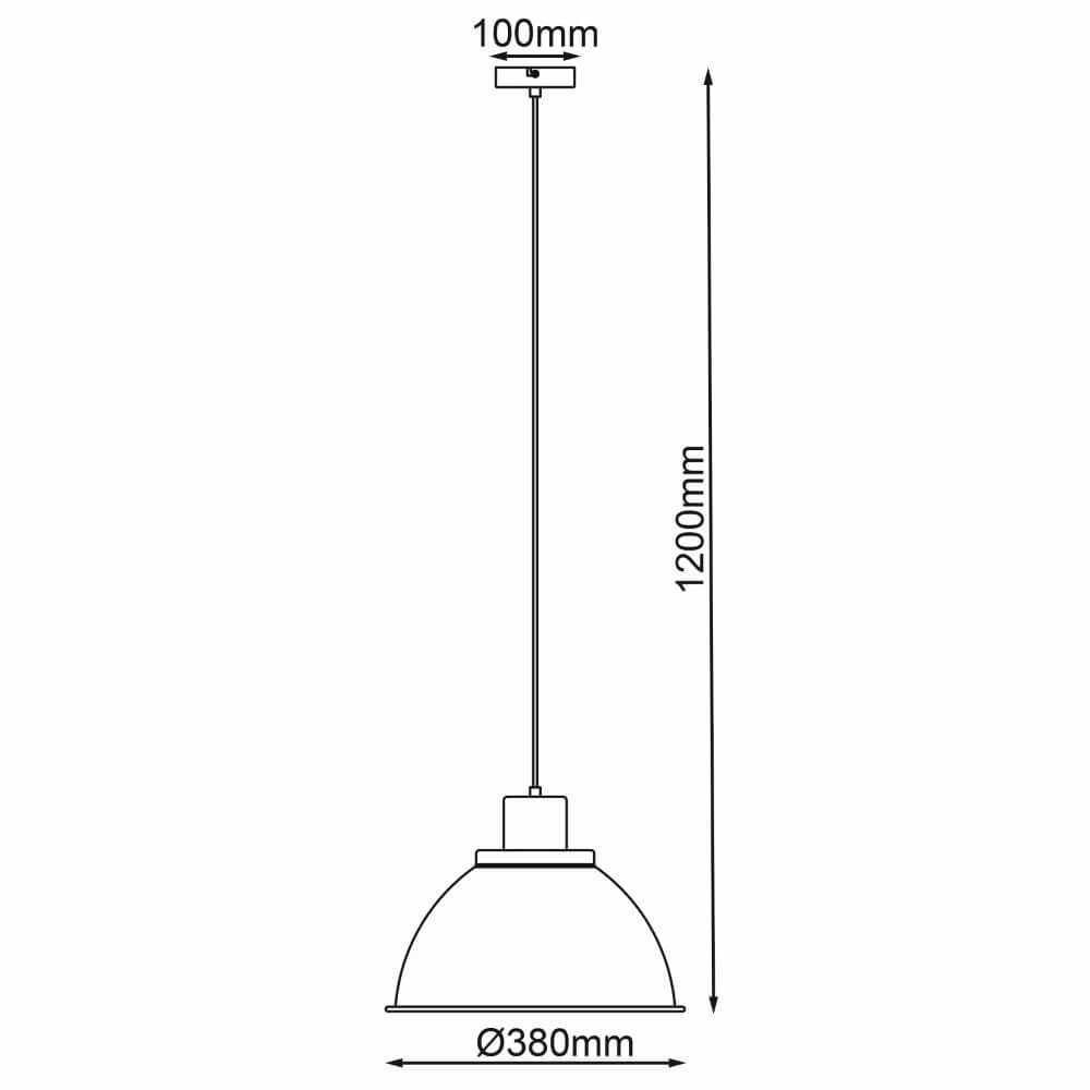 Pendant lamp Erena Ø 38cm green Brilliant 4004353413049