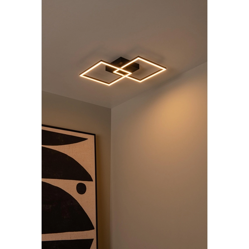 Design ceiling lamp Arianne Black Lucide 5411212530899