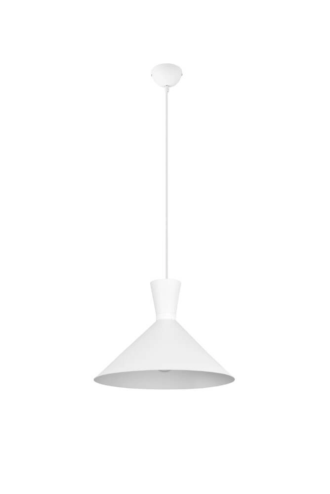 White hanging lamp Enzo