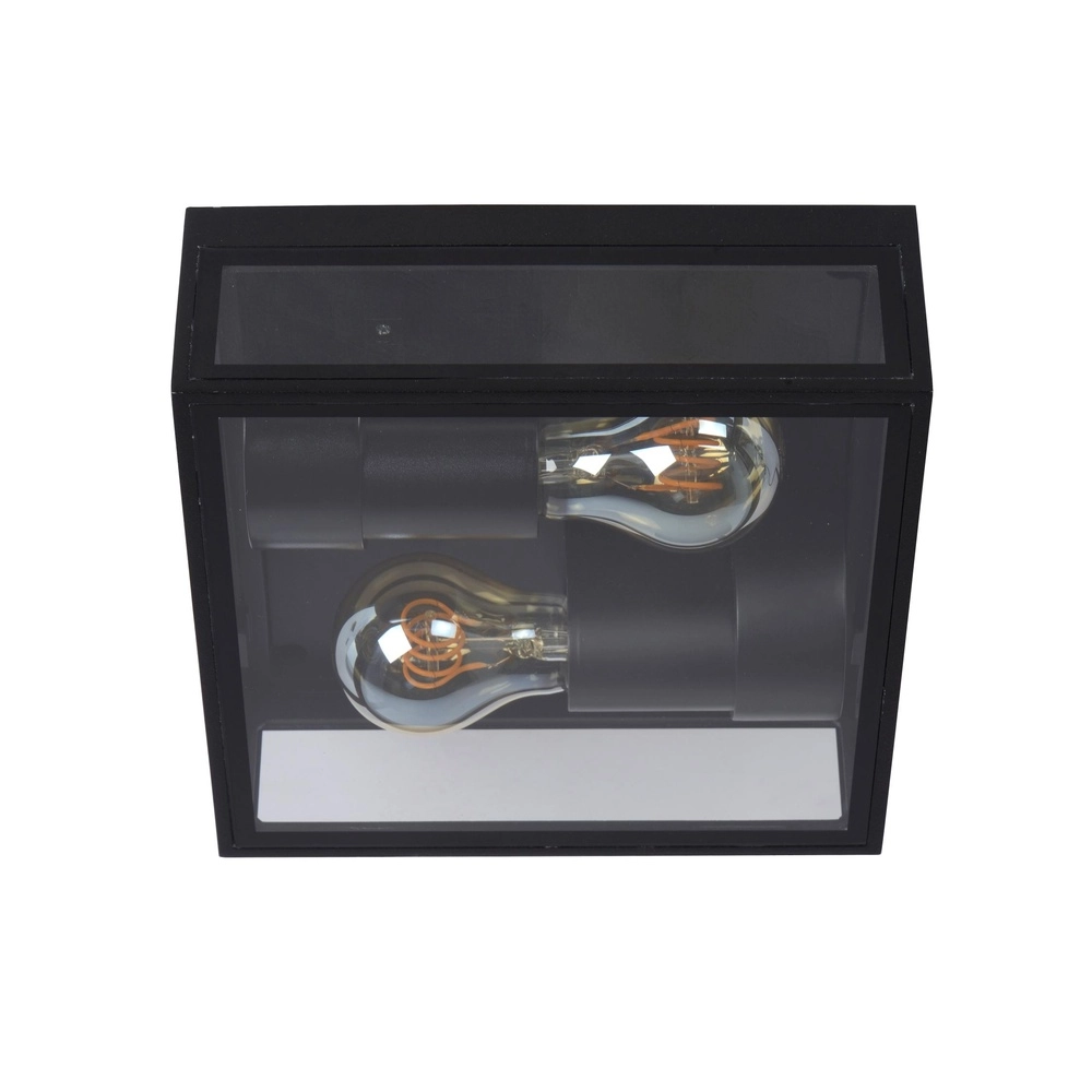 Design wall lamp Dukan IP65 black double