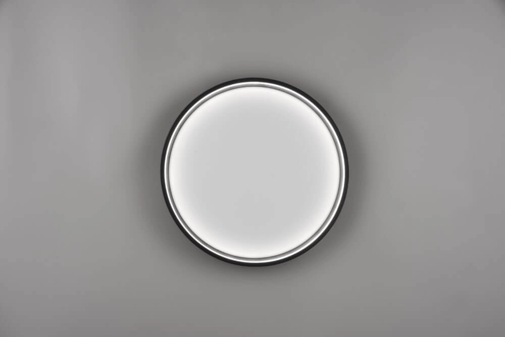 White with black ceiling lamp Doha Trio 4017807575002